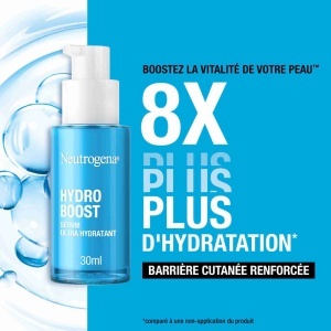Neutrogena Hydro Boost Ser Ultra-Hidratant Fără Parfum 30ml - Img 2