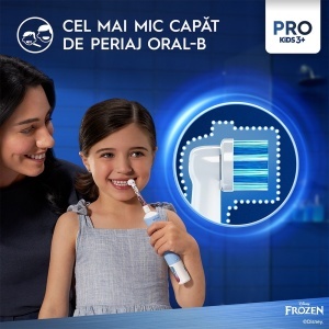 Oral-B Vitality Pro Copii Periuță Electrică Pentru Dinți Frozen 1 Bucată - Img 7