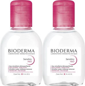 Pachet Bioderma Sensibio H2O Apă Micelară Demachiantă Piele Sensibilă 2x100ml
