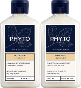 Pachet Phyto Nutriție Șampon Hrănitor Păr Uscat Foarte Uscat 2x250ml