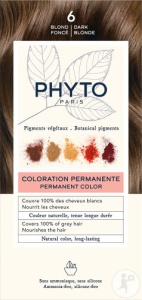 Phyto Phytocolor Vopsea Permanentă 6 Blond Închis 1 Kit