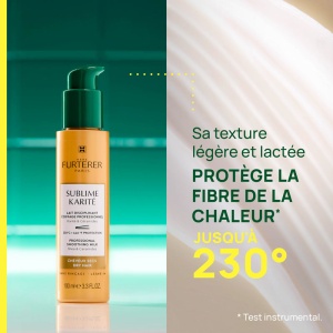 René Furterer Sublime Karité Lapte Hidratant Disciplinant Fără Clătire Pentru Păr Uscat Flacon Cu Pompă 100ml - Img 3