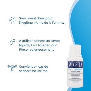 Saugella Hydrasérum Ph 4.5 Loțiune De Igienă Intimă Hidratantă 200ml - Img 4
