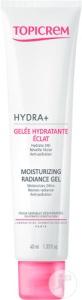 Topicrem Hydra+ Gel Hidratant Strălucire Ten Sensibil Deshidratat Tub 40ml