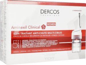 Vichy Dercos Aminexil Clinical 5 Pentru Femei 21 Fiole