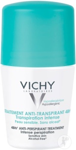 Vichy Tratament Antiperspirant 48h Piele Sensibilă Roll-On 50ml