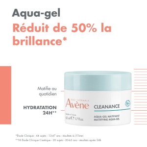 Avène Cleanance Aqua-Gel Pentru Ten Sensibil Cu Imperfecțiuni 50ml - Img 2