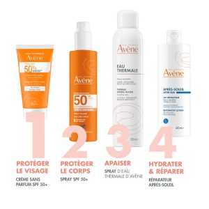 Avène Crema De Protecție Solară Fără Parfum SPF50+ Finish Invizibil Piele Sensibilă Și Uscată Tub 50ml - Img 7