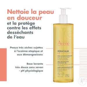Avène Eau Thermale XeraCalm A.D Ulei De Curățare 750ml - Img 3