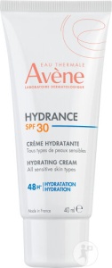 Avène Hydrance UV SPF30 Emulsie Hidratantă Pentru Ten Sensibil Tub 40ml