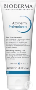 Bioderma Atoderm Palmakera Cremă De Îngrijire Mâini Și Picioare Piele Sensibilă/Uscată/Atopică 100ml