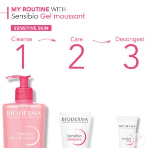 Bioderma Sensibio Gel Spumant Calmant Pentru Față Piele Sensibilă 500ml - Img 4