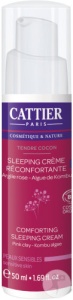 Cattier Cremă De Noapte Reconfortantă Cocon Blând Pentru Piele Sensibilă Bio Flacon Cu Pompiță 50ml