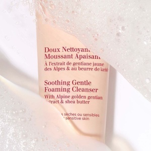 Clarins Demachiant Spumant Delicat Calmant Piele Foarte Uscată Sensibilă Tub 125ml - Img 5