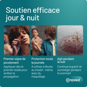 Compeed Plasturi Invizibili Pentru Herpes Cu Aplicator 15 Bucăți - Img 6