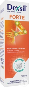 Dexsil Forte Articulații & Mușchi Siliciu Organic Bio-Activat + MSM/Glucozamină Gel Tub 100ml