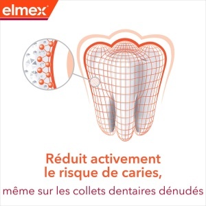 Elmex Pastă De Dinți Profesională Anti-Carie Doua Tuburi 2x75ml - Img 2