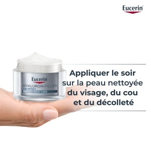 Eucerin Hyaluron-Filler + 3x Effect Cremă De Noapte Cu Efect De Tonifiere A Pielii 50ml - Img 2