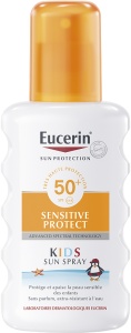 Eucerin Sun Kids Sensitive Protect Kids Spray Solaire SPF50+ Spray 200ml