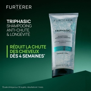 Furterer Triphasic Șampon Anti-Cădere & Pentru Longevitatea Firului de Păr 200ml - Img 3