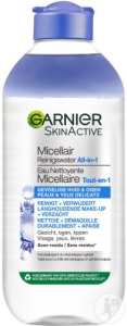 Garnier Skinactive Apă Micelară All In One Pentru Ten Și Ochi Sensibili 400ml