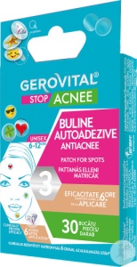 Gerovital Stop Acnee Buline Autoadezive Antiacnee 30 Bucăți