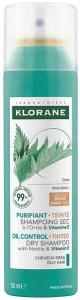 Klorane Șampon Uscat Cu Urzică Și Vitamina E Pentru Păr Brunet 150ml