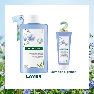 Klorane Șampon Volum Cu In Bio Păr Fin 200ml - Img 6