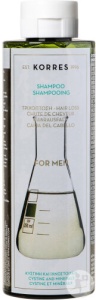 Korres Șampon Anti-Cădere Pentru Bărbați Cu Cistină Și Minerale 250ml