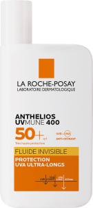 La Roche‑Posay Anthelios UvMune 400 Fluid Invizibil Ultra-Rezistent Cu Parfum SPF50+ Flacon 50ml