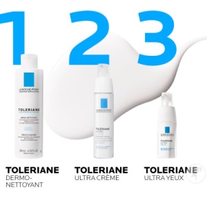 La Roche‑Posay Toleriane Fluid Dermo-Curățare Pentru Față Și Ochi Flacon 200ml - Img 4