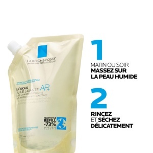 La Roche-Posay Lipikar Ulei De Curățare AP+ Piele Cu Tendință Atopică Rezervă 400ml - Img 5