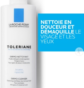La Roche-Posay Toleriane Fluid De Curățare Și Demachiere Față Și Ochi 400ml - Img 2