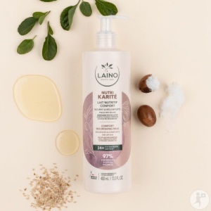 Laino Nutri Karité Lapte Nutritiv Confort Pentru Piele Foarte Uscată 400ml - Img 2