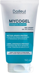 Mycogel Gel Spumant De Curățare Pentru Piele Sensibilă/Micoze Tub 150ml