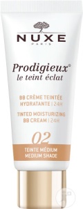 Nuxe Prodigieux Le Teint Éclat BB Cremă ten hidratantă 24h 02 Nuanță Medium 30ml