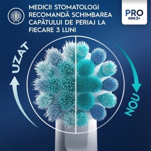 Oral-B Vitality Pro Copii Periuță Electrică Pentru Dinți Frozen 1 Bucată - Img 4