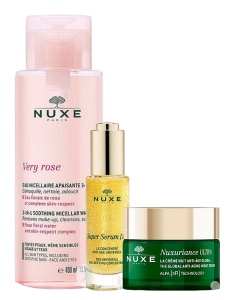 Pachet Mix&Match Nuxe Very Rose Apă Micelară + Super Serum [10] + Nuxuriance Anti-Âge 3 Produse
