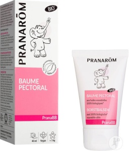 Pranarôm Pranabb Balsam Pectoral Respirator Bio Tub 40ml