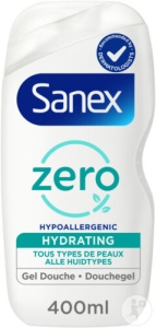 Sanex Zero% Gel Duș Hidratant Toate Tipurile Piele Flacon 400ml