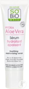 So'Bio Étic Aloe Vera Ser Hidratant Calmant Pentru Ten Sensibil Și Reactiv Bio 30ml
