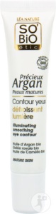 So'Bio Étic Argan Prețios Cremă Contur Ochi Iluminatoare Anti-Rid Pentru Ten Matur Bio 15ml