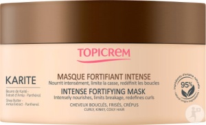 Topicrem Karité Mască Fortifiantă Intensivă Pentru Păr Creț 250ml