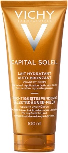 Vichy Capital Soleil Loțiune Autobronzantă Hidratantă Față Corp Tub 100ml