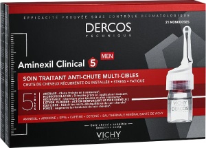 Vichy Dercos Aminexil Clinical 5 Pentru Bărbați 21 Fiole