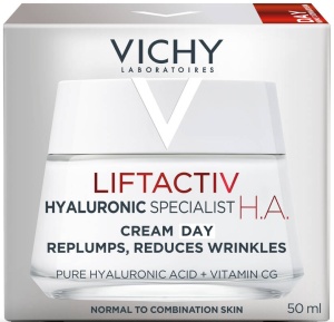 Vichy Liftactiv Specialist H.A. Cremă Hidratantă Antirid Cu Acid Hialuronic 50ml