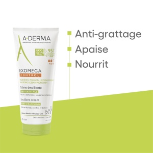 A-Derma Exomega Control Cremă Emolientă Anti-Mâncărime Tub 200ml - Img 4