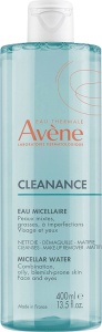 Avène Cleanance Micellar Cleansing Water Apă Micelară Ten Mixt Și Gras 400 ml