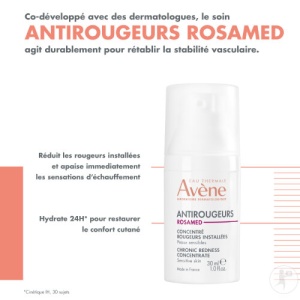 Avene Rosamed Anti-Roșeață Concentrat Pentru Piele Sensibilă 30ml - Img 3