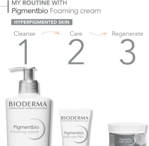 Bioderma Pigmentbio Cremă Spumanată Demachiantă Piele Sensibilă Flacon Dozator 500ml - Img 3